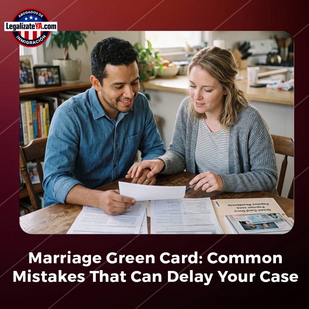 Marriage Green Card: Common Mistakes That Can Delay Your Case